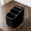 Plastic Remote Control Storage Box Minimalist Rippled Remote Holder  Televisions