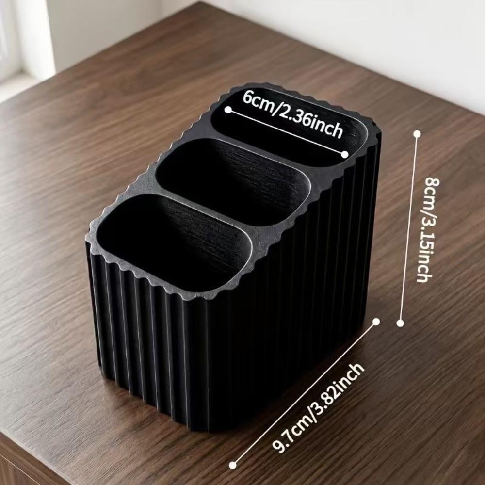 Plastic Remote Control Storage Box Minimalist Rippled Remote Holder Televisions