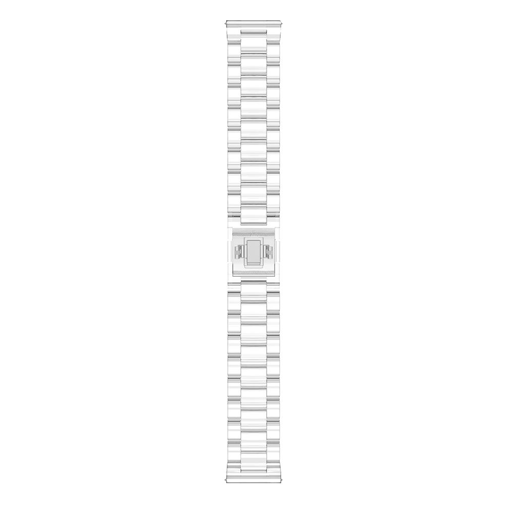For Samsung Galaxy Watch7 44mm/40mm Watch Band Magnetic Clasp Candy Color 3-Bead Wrist Strap