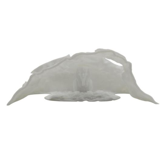 Aquarium Tunnel Cave Egyptian Pharaoh Under Gravel Tunnel Small Fish And Shrimp Hideout with Viewing Ports for Betta Pleco Shrimp Tank Decor