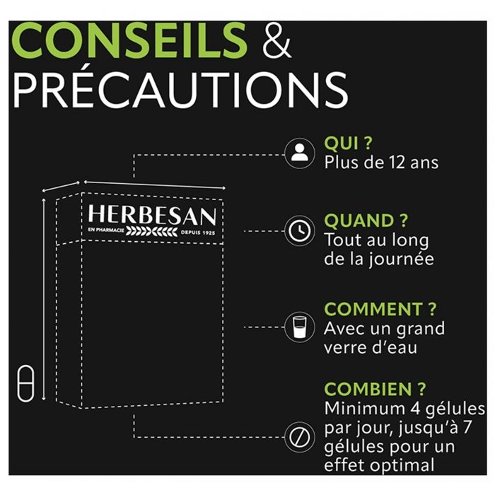 Herbesan Transiphyt Easy Transit 60 Capsules