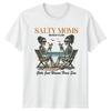 Salty Moms Beach Club Skeleton Girls Just Wanna Have Sun TShirt
