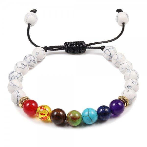 Charm Imitation Natural Stone Beaded Bracelet for Women Men Tiger Eye Beads Adjustable Bracelets Couple Friendship Party Jewelry
