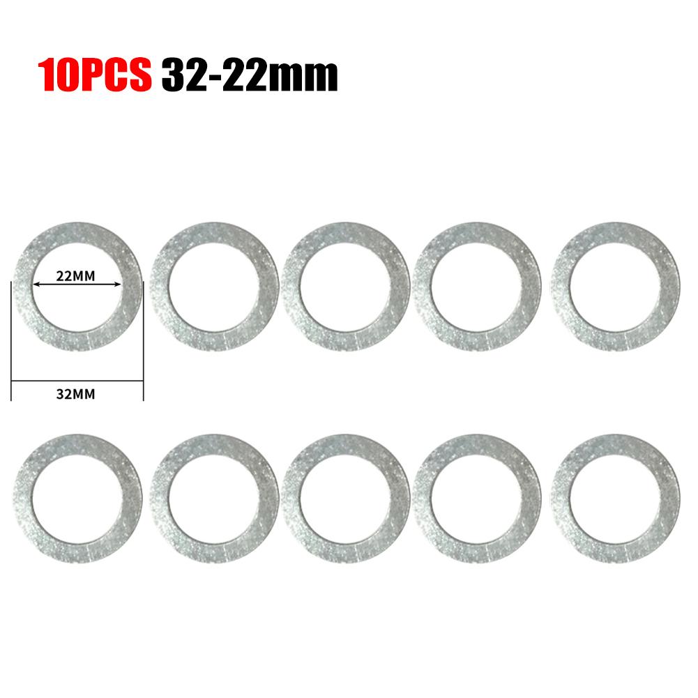Circular For Saw Blade Reduction Ring Conversion Ring Multisize Options Suitable for Circular For Saw Blades 10Pcs Pack