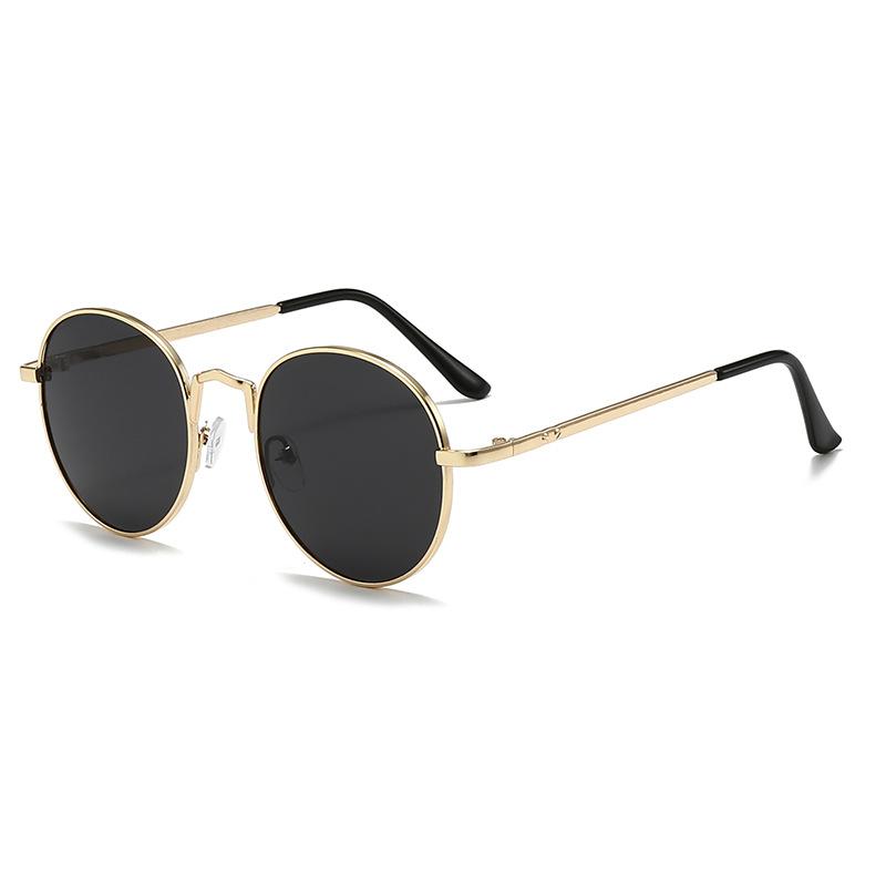 New Round Sunglasses Men Vintage Metal Sunglasses for Women Luxury Brand Goggle Sun Glasses Ladies Sun Glasses for Female Male