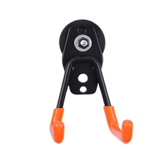 Heavy Duty Magnetic Utility Hook Strong Load-bearing PVC Anti-Slip Coating Easy Installation Garage Magnet Hook Storage Hanger