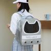 Portable Pet Carrier Backpack Cats Small Dogs - Oxford Fabric Soft Medium Hardness 25L Capacity 3-5kg Weight Range