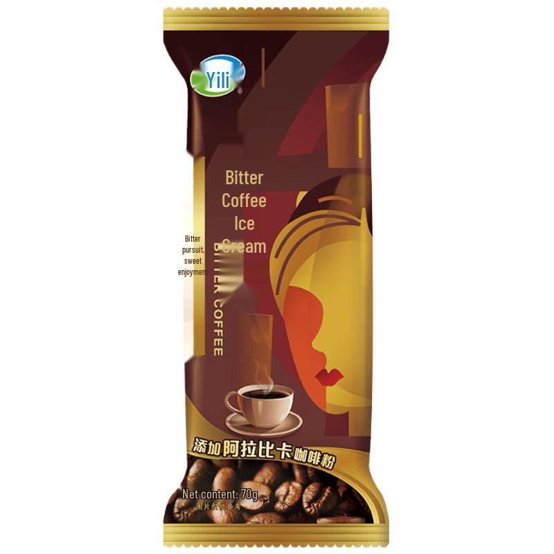 Yili Bitter Coffee Chocolate Crispy Ice Cream (10-Pack)