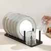 Adjustable Pot Lid Rack Plastic Cutting Board Holder Multi-functional Dish Drying Rack  Countertop