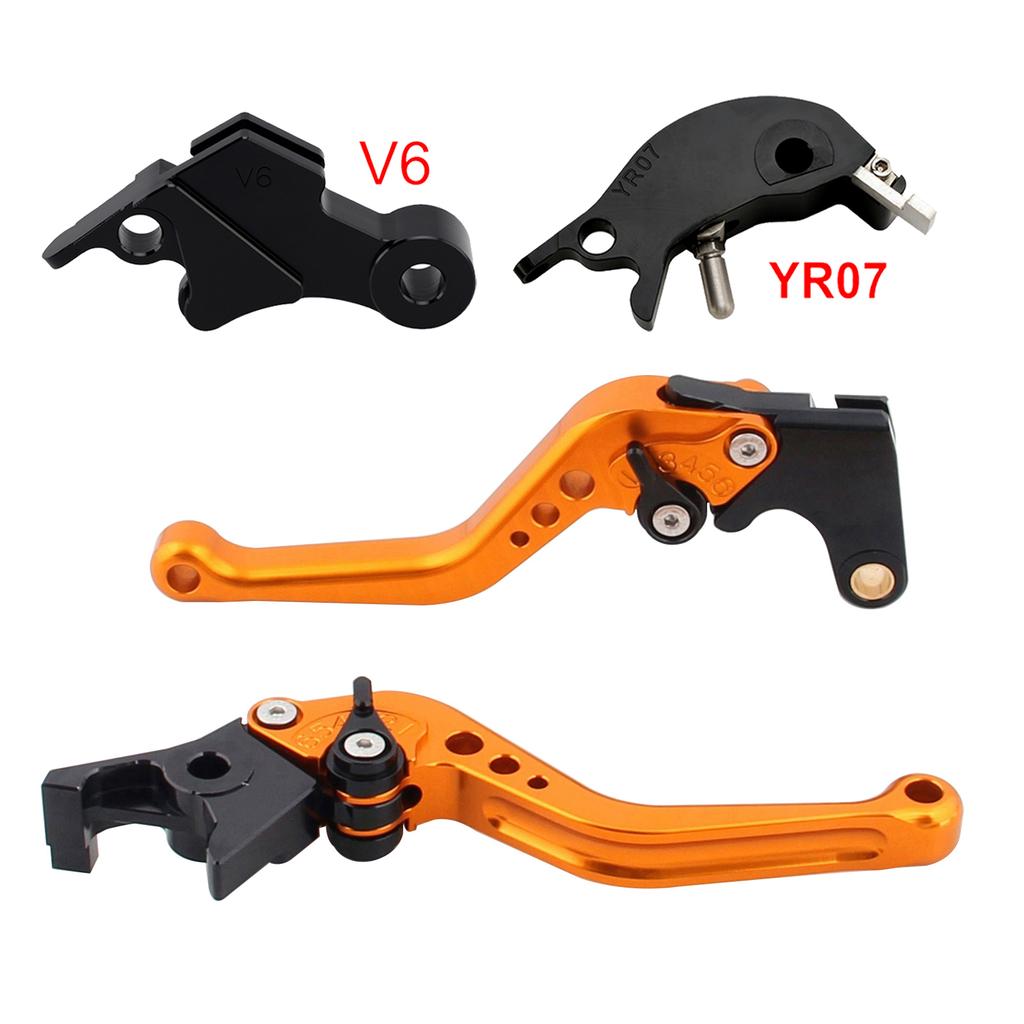 NEW Short Clutch Brake Lever fit for YAMAHA XSR900 XSR900GP MT-09 MT-09SP 24-25 Gold