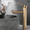 TLXT Antique Brass Basin Faucet