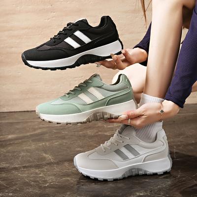 Ins Korean Version of the New Dad Shoes for Women 2025 Spring Student Running Sports Platform Heightening Casual Shoes for Women AC-37