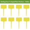 55PCS T-shaped Plastic Plant Label Waterproof Reusable Flower Vegetable Herbal Potted Classification Tag Garden Nursery Sign