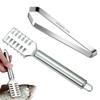 DEVENTORZ Fish Scaler and Bone Remover Set A Set of Stainless Steel Kitchen Tools for Removing Fish (2 Pieces) - Scales.