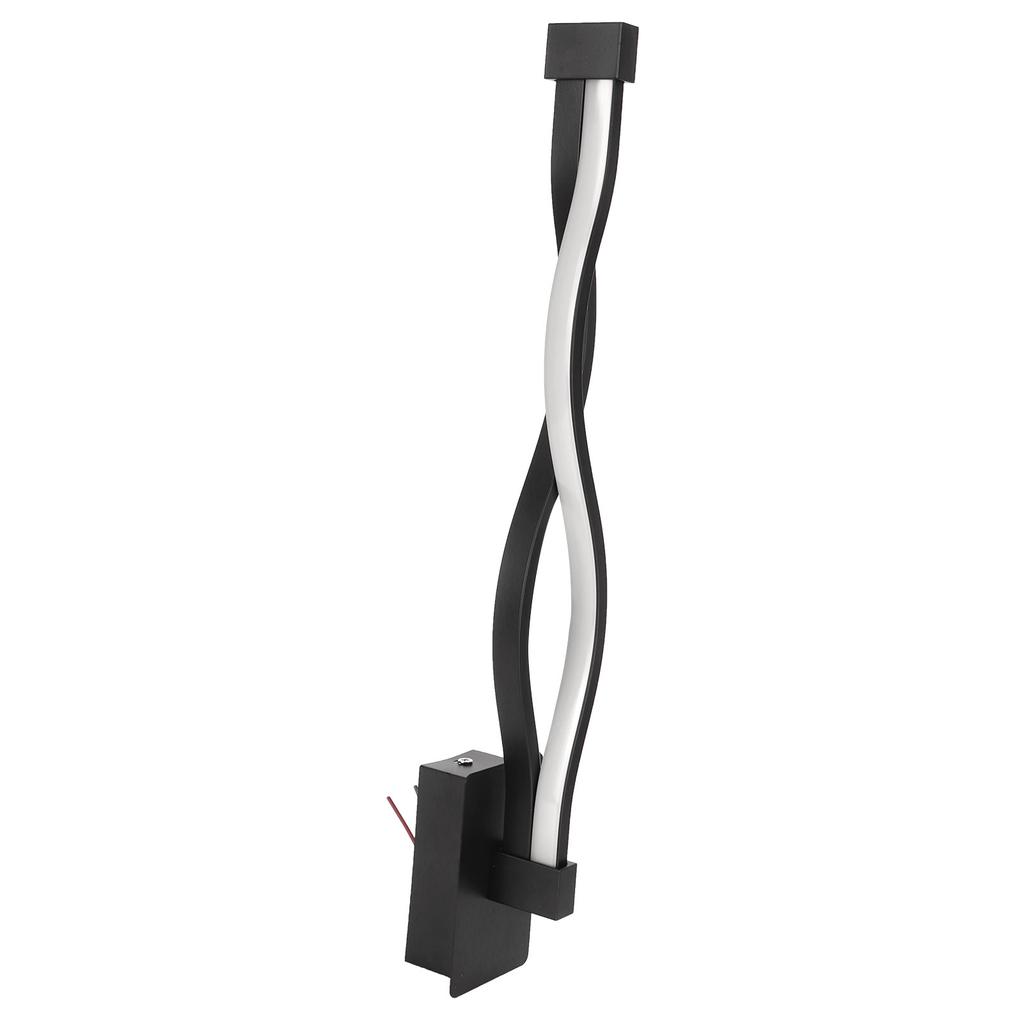 LED Wall Lamp Modern Wavy Shaped Decorative Light for Corridor Bedside AC85-265V Warm White