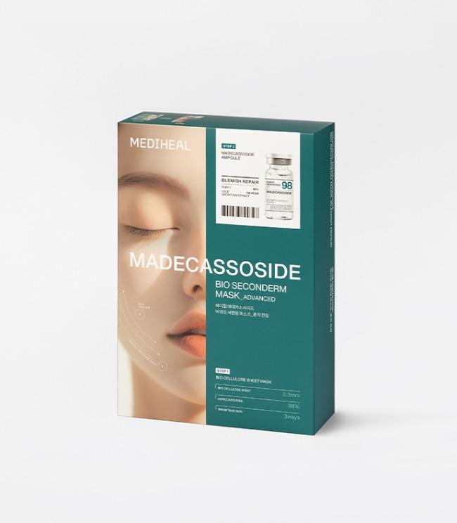 Madecassoside Bio Seconderm Mask [Scar Soothing] 10 Sheets