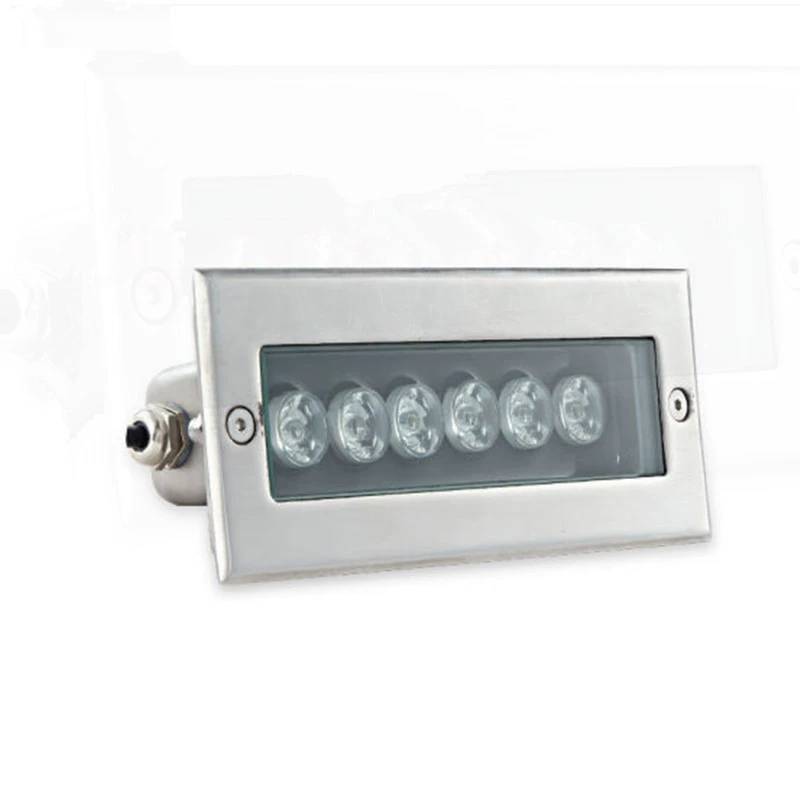 Underwater Led Floor Light With Stainless Steel Waterproof Housing For Pool Water Features