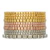 Bracelet Charme Bohème Multicouche avec Cordon Élastique pour Femmes Cadeau de Voyage