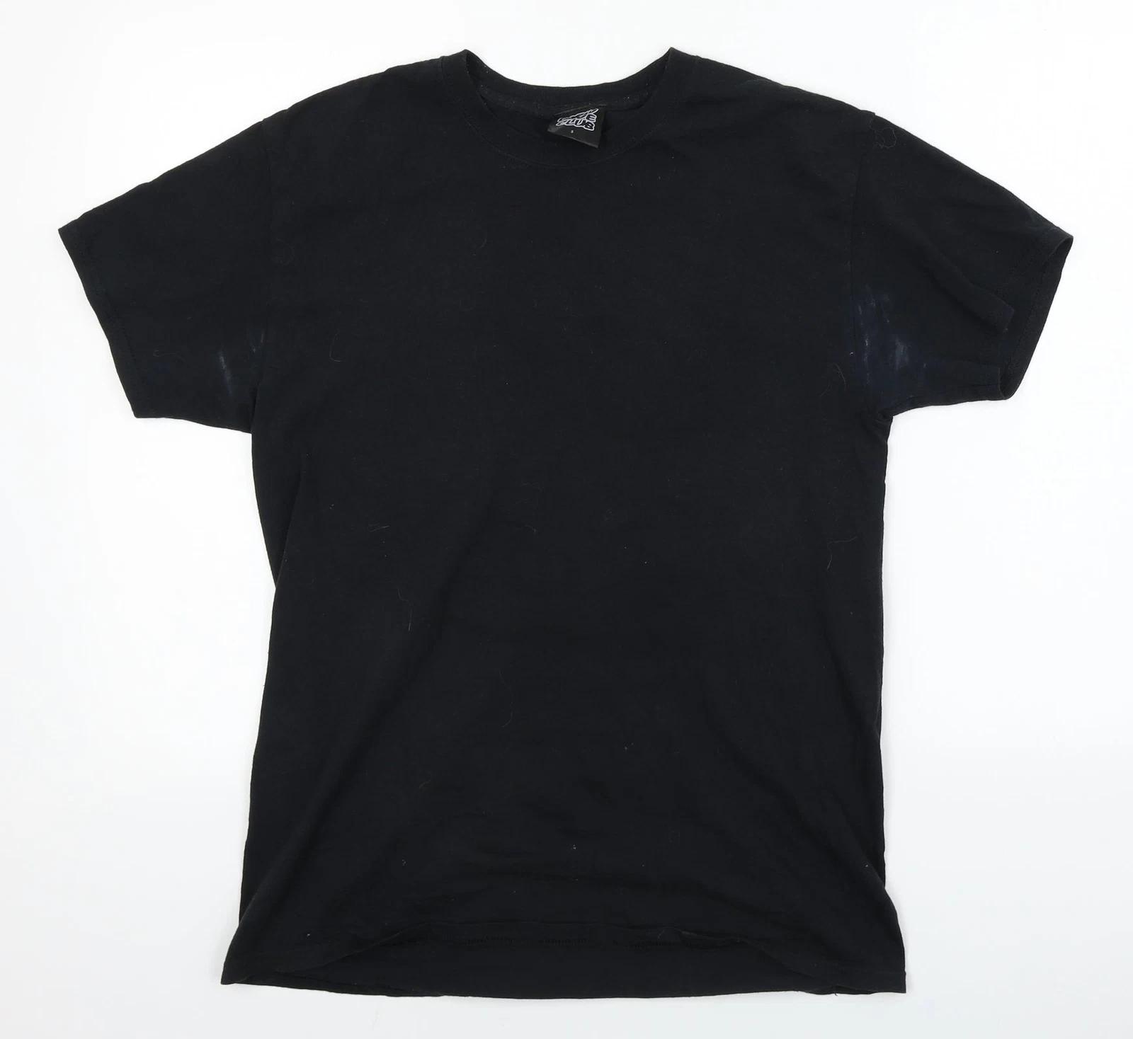 New Love Club Mens Black Cotton blend T-Shirt Size S XL