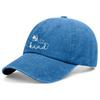 [Cute Bee Baseball Cap] Inspirational "Kind" Letter Print Polyester Adjustable Breathable Casual Outdoor Sports Dad Hat For Women Men