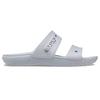 Crocs Classic Double Band Slide Sandals Light Grey 206761-007