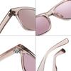 New TR Square Frame Sunglasses Fashion Sunglasses for Men and Women with Ins Polarized Glasses.