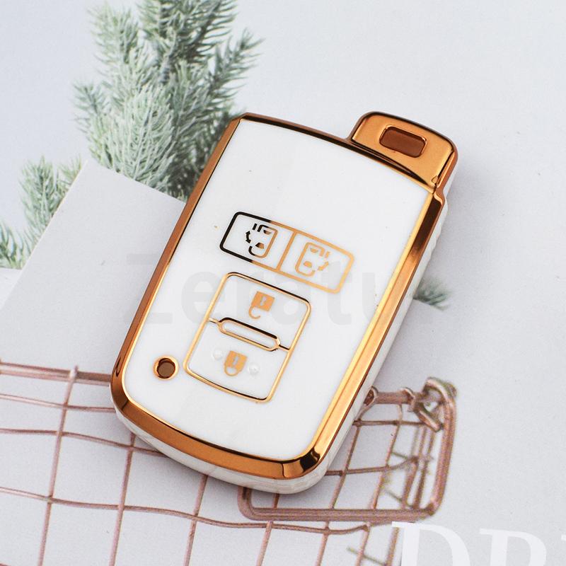 Tpu Car Key Case Cover For Toyota Camry Land Cruiser Highlander Prado Prius Chr Aygo Corolla Yaris Rav4 Auris Avalon Accessories