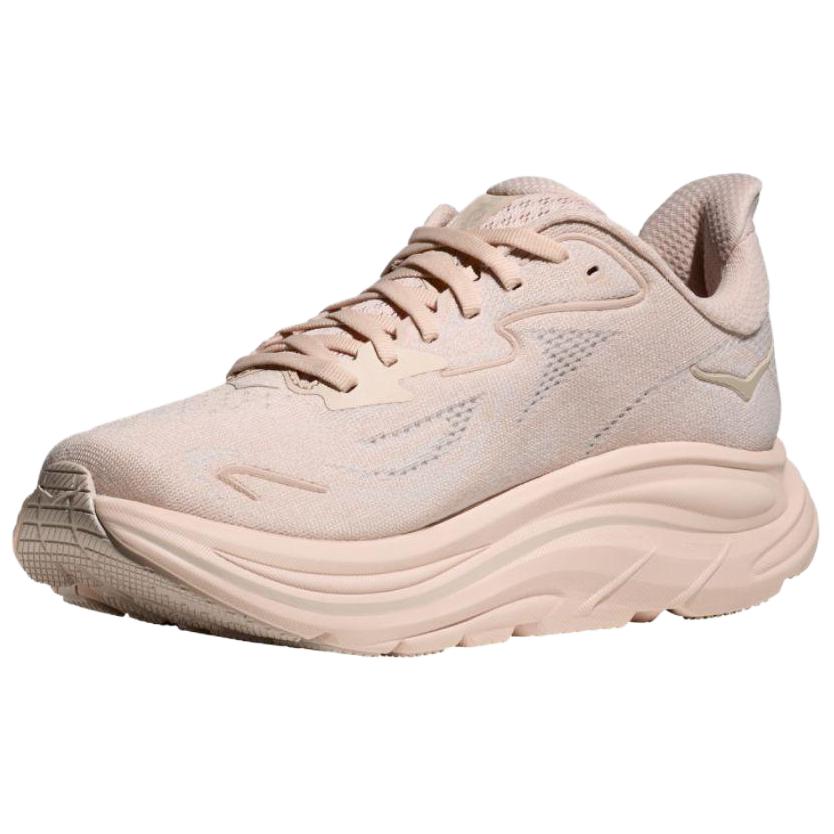HOKA ONE ONE CLIFTON 10 Running Shoes Women's Beige Pink 1162031-BWDR