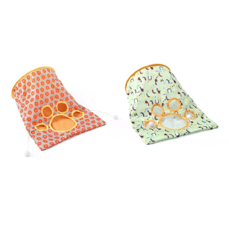Cats Crinkle Tunnel Toy for Hide Foldable Playtube Small Pet Tunnel Hideaways Interactive Tunnel with Teaser Toy for Cats