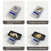 Electronic Jewelry Scale 200G Capacity 0.01G Resolution With Slide Cover Protective And LCD Display For Precise Weighing