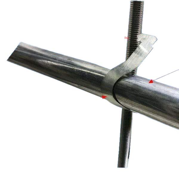 KGB20 Stainless Steel Spring Clip Pipe Clamp - Mountain & Butterfly Type