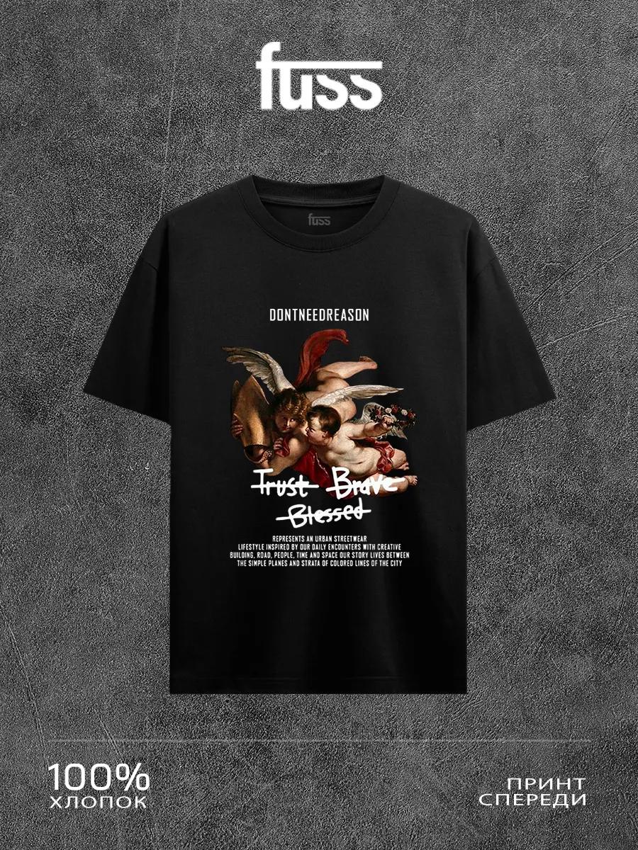 T-shirt with angels 3XL