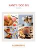 Electric Breakfast Crepe and Egg Roll Maker with Spring Roll & Ice Cream Skin Functions