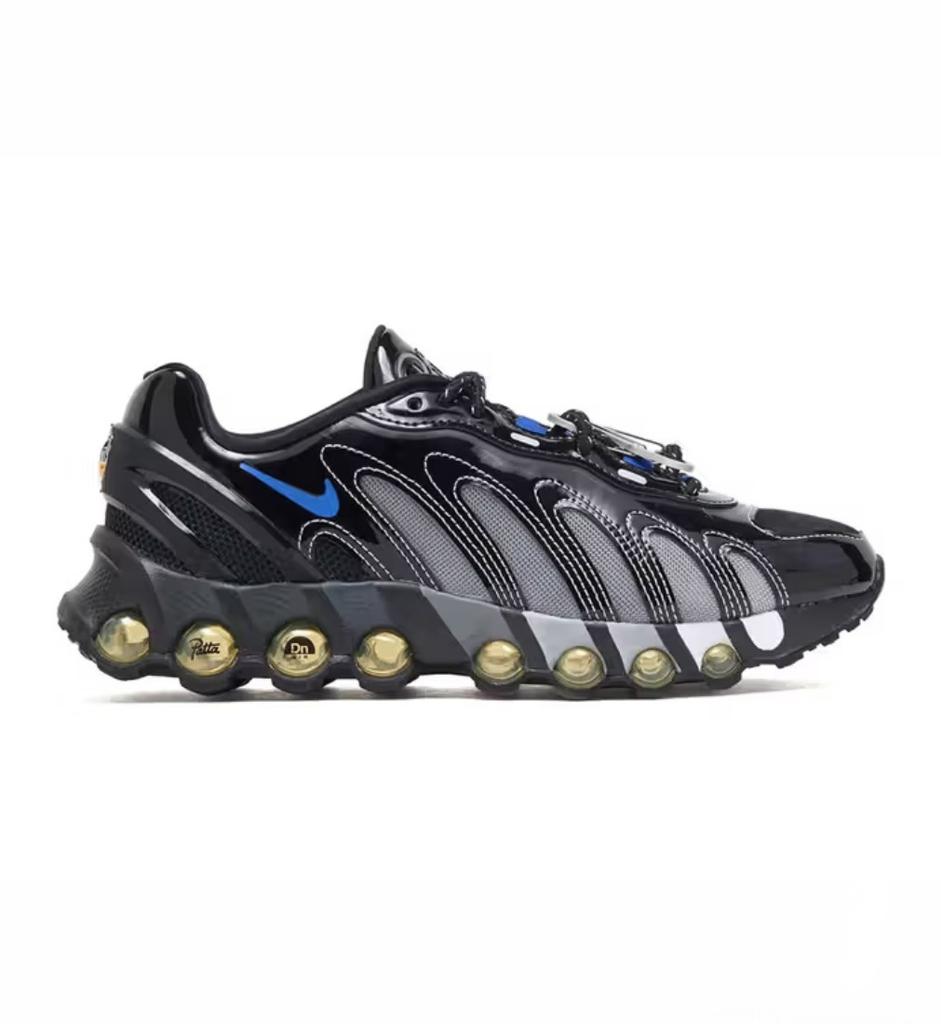 IB4029-001 Patta Nike Air Max DN8 Black Game Royal (Men's)