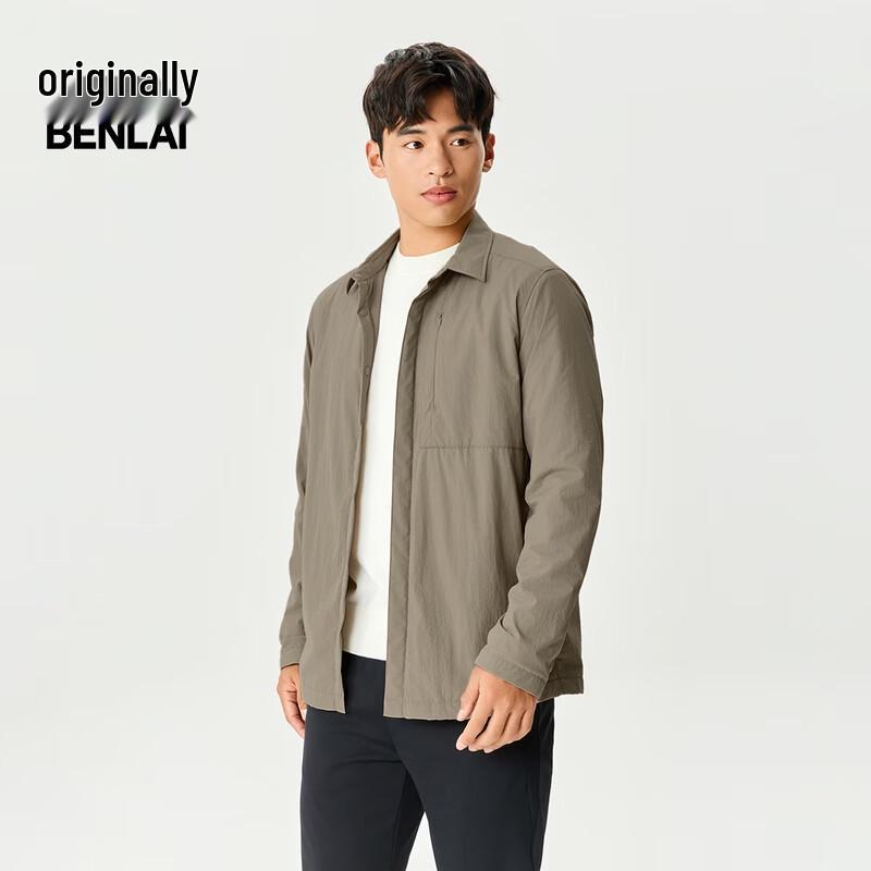 BENLAI Herren Fleecegefütterte Wasserabweisende Schnelltrocknende Jacke