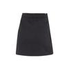 Puma Solid Color Lace-Up Breathable Running Fitness Training Casual Skirt Women Skirts Black 677126-01