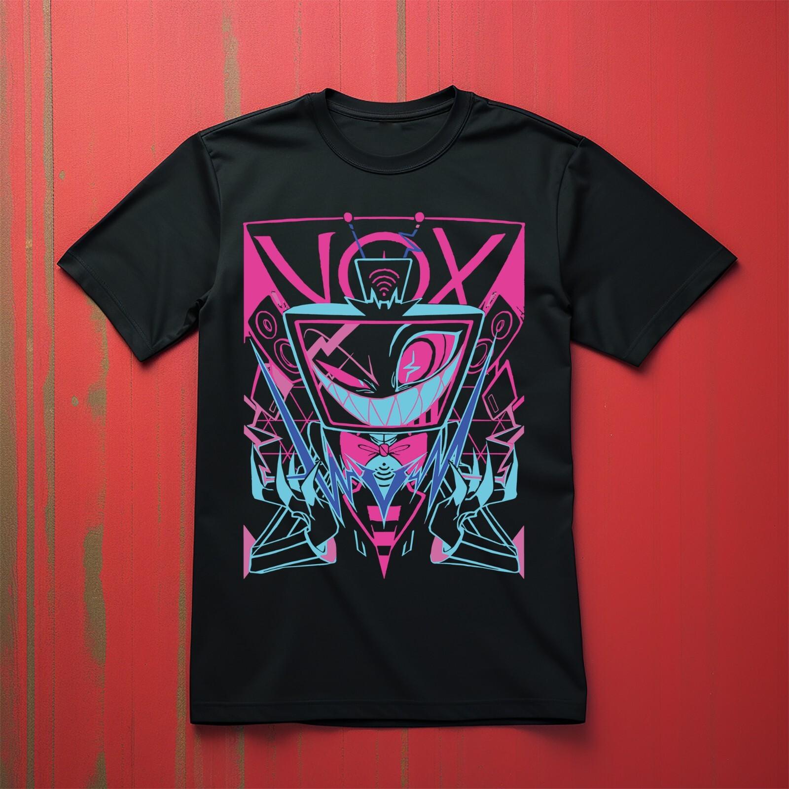 вокс футболка, вокс вэгги футболка, вокс пфп, улыбка аластора, чарли, вэгги, аниме S