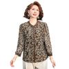 Mom's Summer Chiffon Top: Stylish, Loose, and Slimming for Middle-aged & Elderly Women