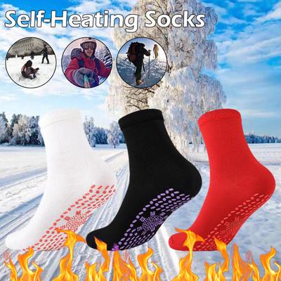 1 paar Männer Frauen Nicht-slip Selbst erhitzen Socken Therapie Fieber Socken Socken Entlasten Erwärmung Gesundheit T X4X6