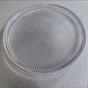 ZISIZ Striped Gear Glass Serving Plate