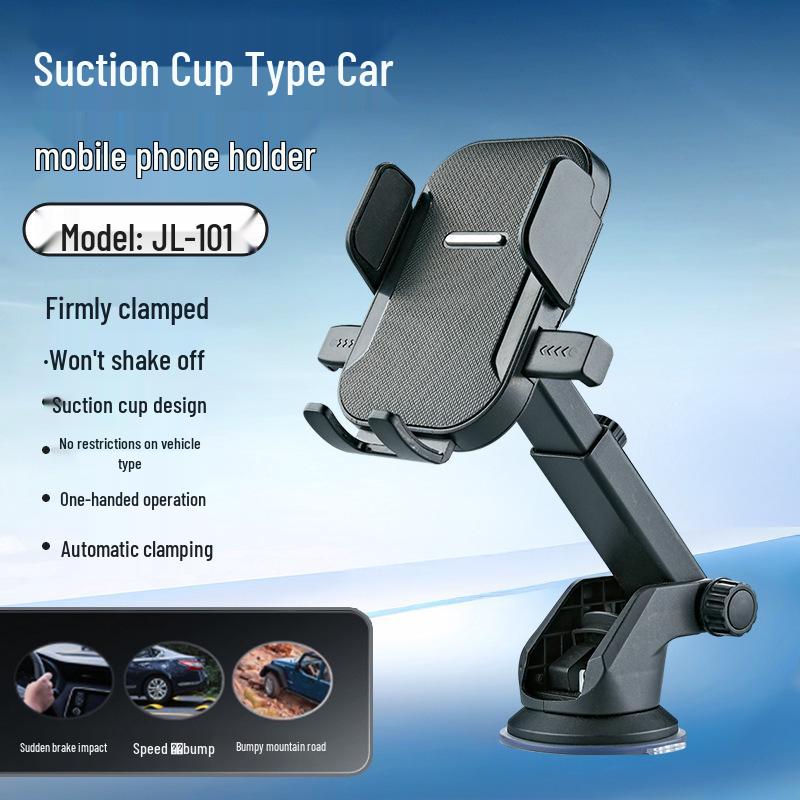 Universeller Saugbecher Auto-Handyhalter mit Automatikverschluss für Armaturenbrett-Navigation