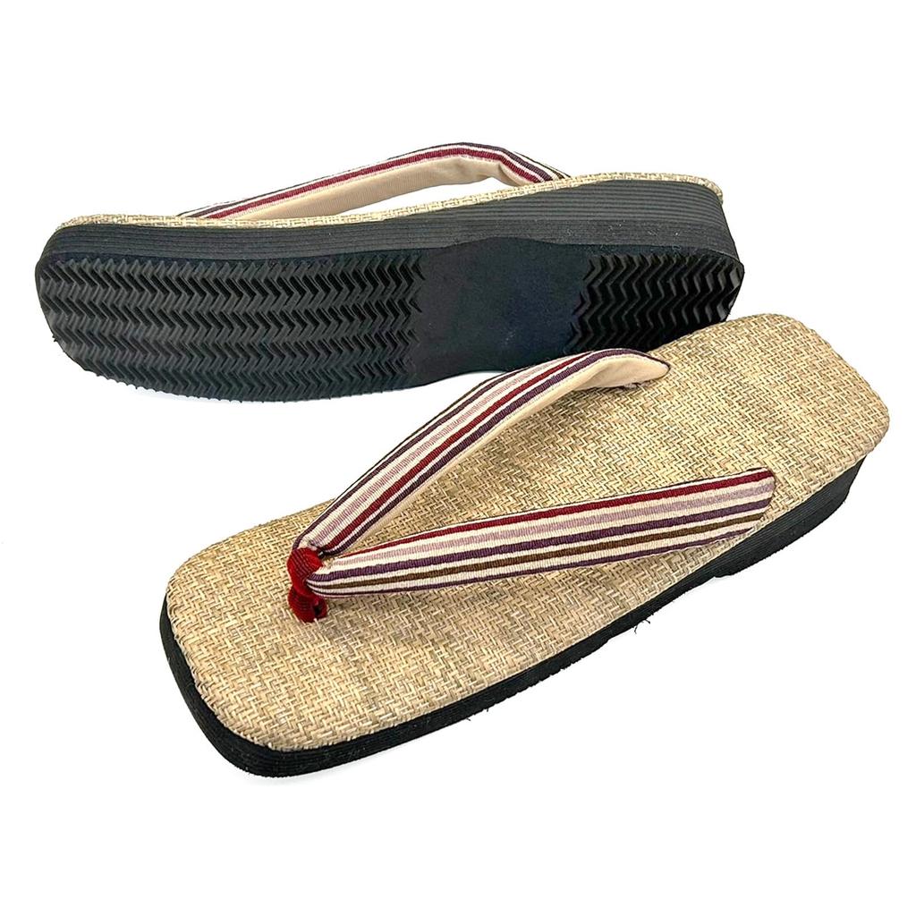Takeharu Setta Made in Sponge Easy to Zori Sandals with Available in Various Oval Shape Sandals, Japan, Panama-Style Sole, Wear, Women's Straps,