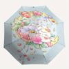 1pc Beautiful Bunny and Flowers Automatic Opening and Closing Umbrella, Lightweight 3-Fold, With Cute Cartoon Characters, Suitable for Home, Outd