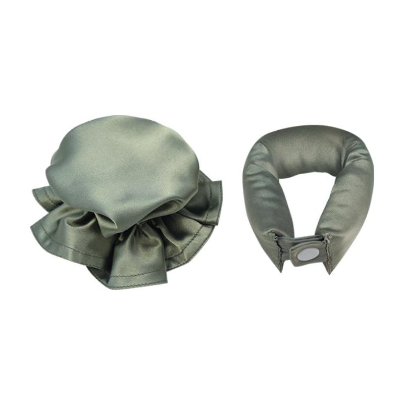 2pcs/set Heatless Hair Curler Silk Curling Headband Foam Curl Rod Lazy Sleeping Hair Rollers Women's No Heat Styling Tools