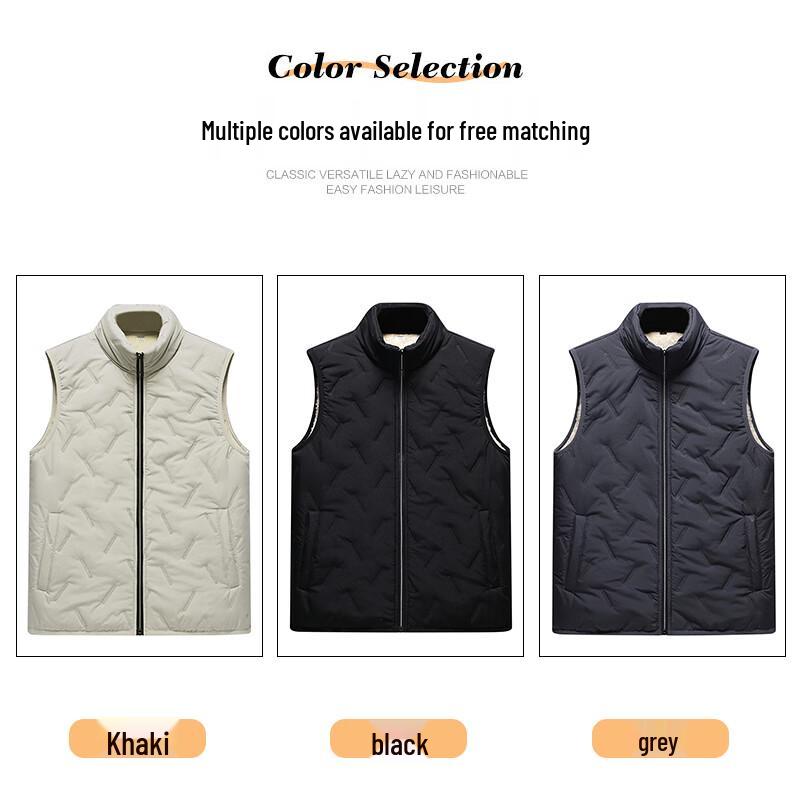 MiiOW Men's Warm Vest Jacket