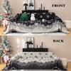 Christmas Sofa Cover Christmas Yarn-Dyed Snowflake Towel Four Seasons Universal Full Cover Anti-Slip Sofa Cover Festive Blankets