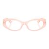 Versace Full Frame Design Acetate Fiber Irregular Optical Frame Women's Pink 20594483 VE3369-pink 51