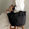 VITAFELICE Nylon Balloon Tote Bag Women's 2-Way (vnsb-725z) (Black)