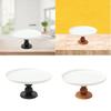 Decorative Cake Stand Ceramic Pedestal Platter Elevated Fruit Tray Cupcake Display for Kitchen Table Decor