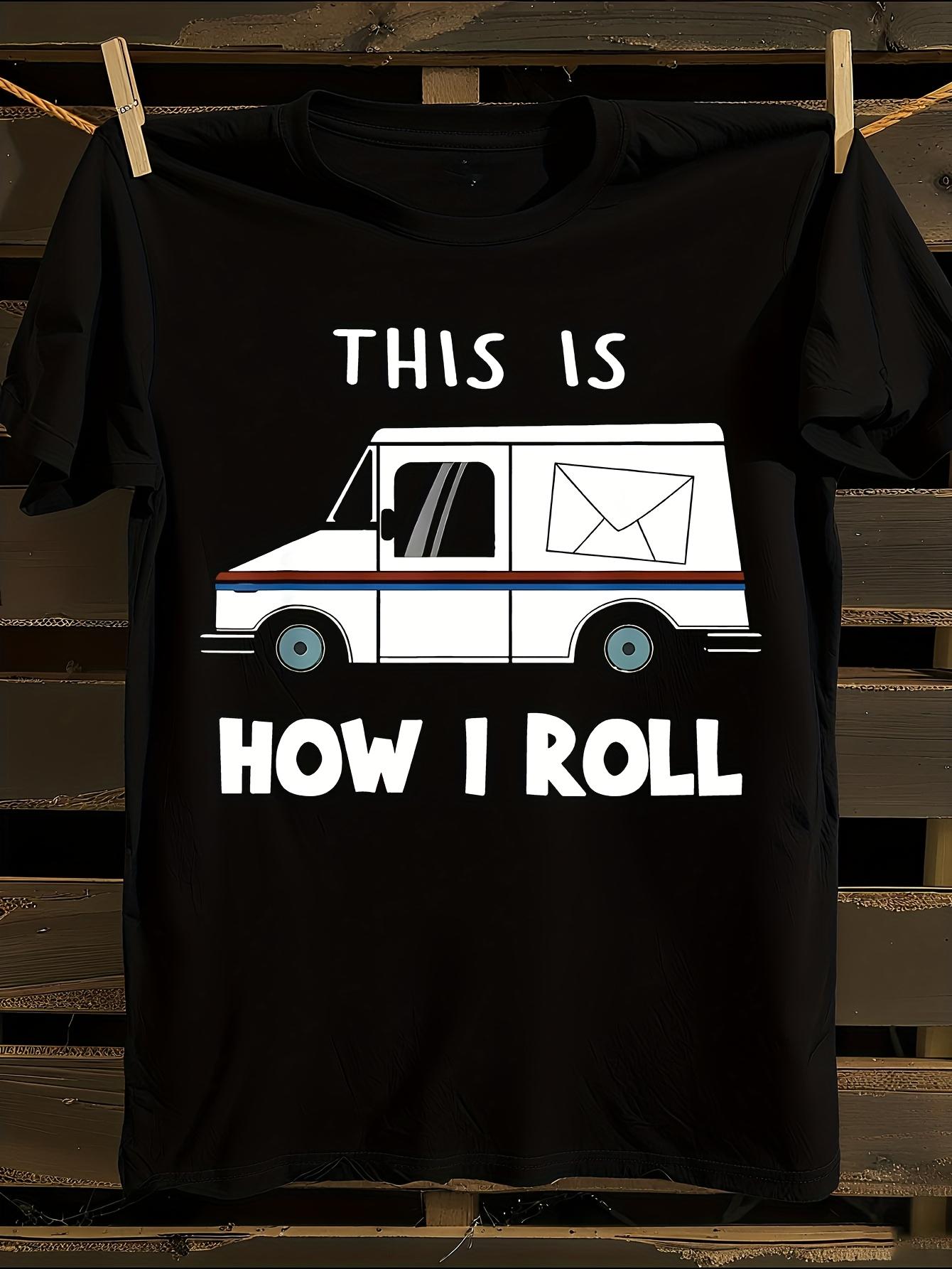 Funny Postal Worker Tshirt M